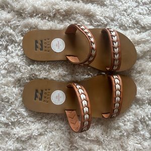 Billabong Slide Sandal with tribal print